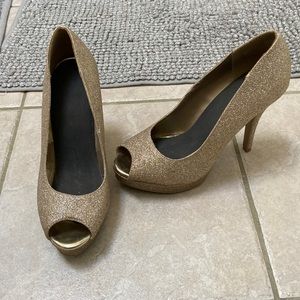 Gold and Silver Heels